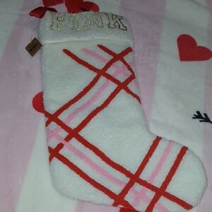 VS PINK Christmas Stocking NWT
